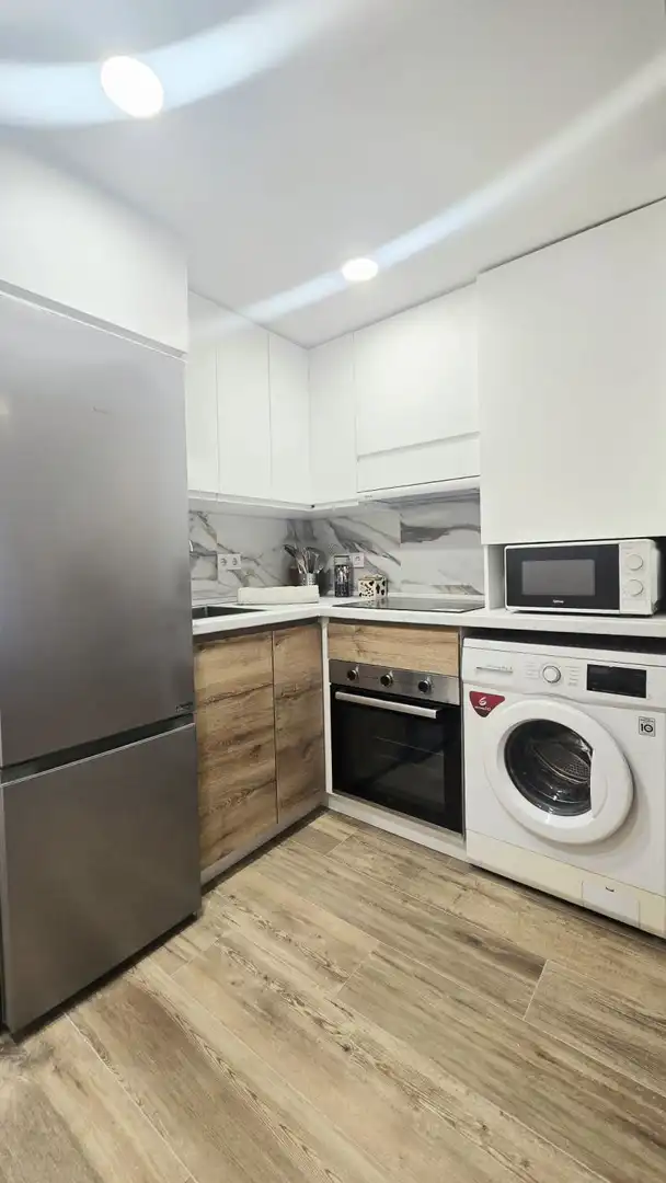 Cocina de Piso de alquiler en Madrid con Aire acondicionado, Calefacción y Terraza