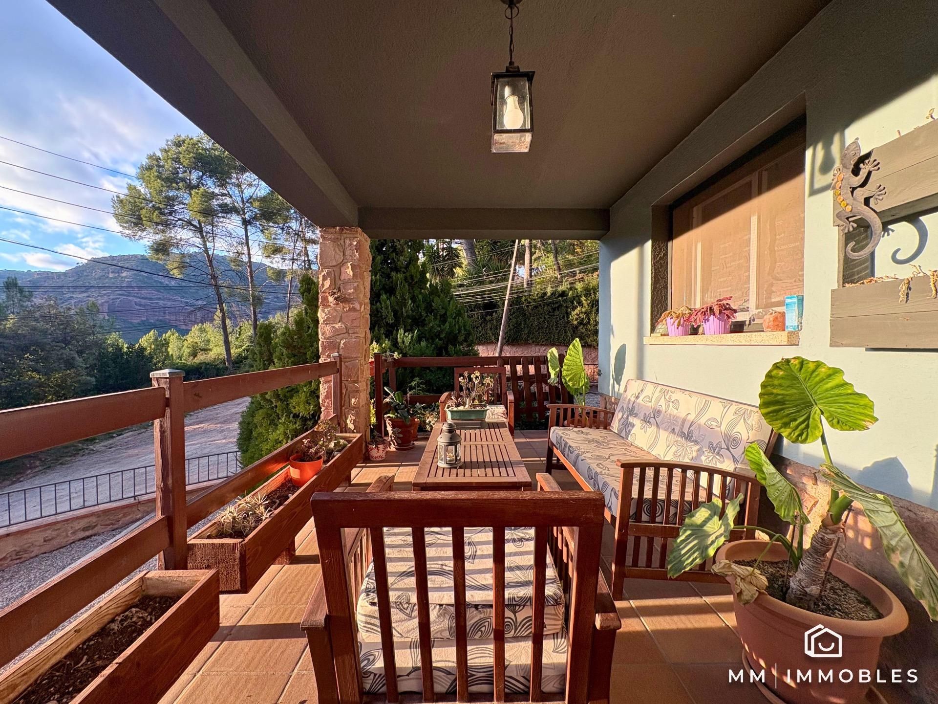 Terrassa de Casa o xalet en venda en Bigues i Riells del Fai