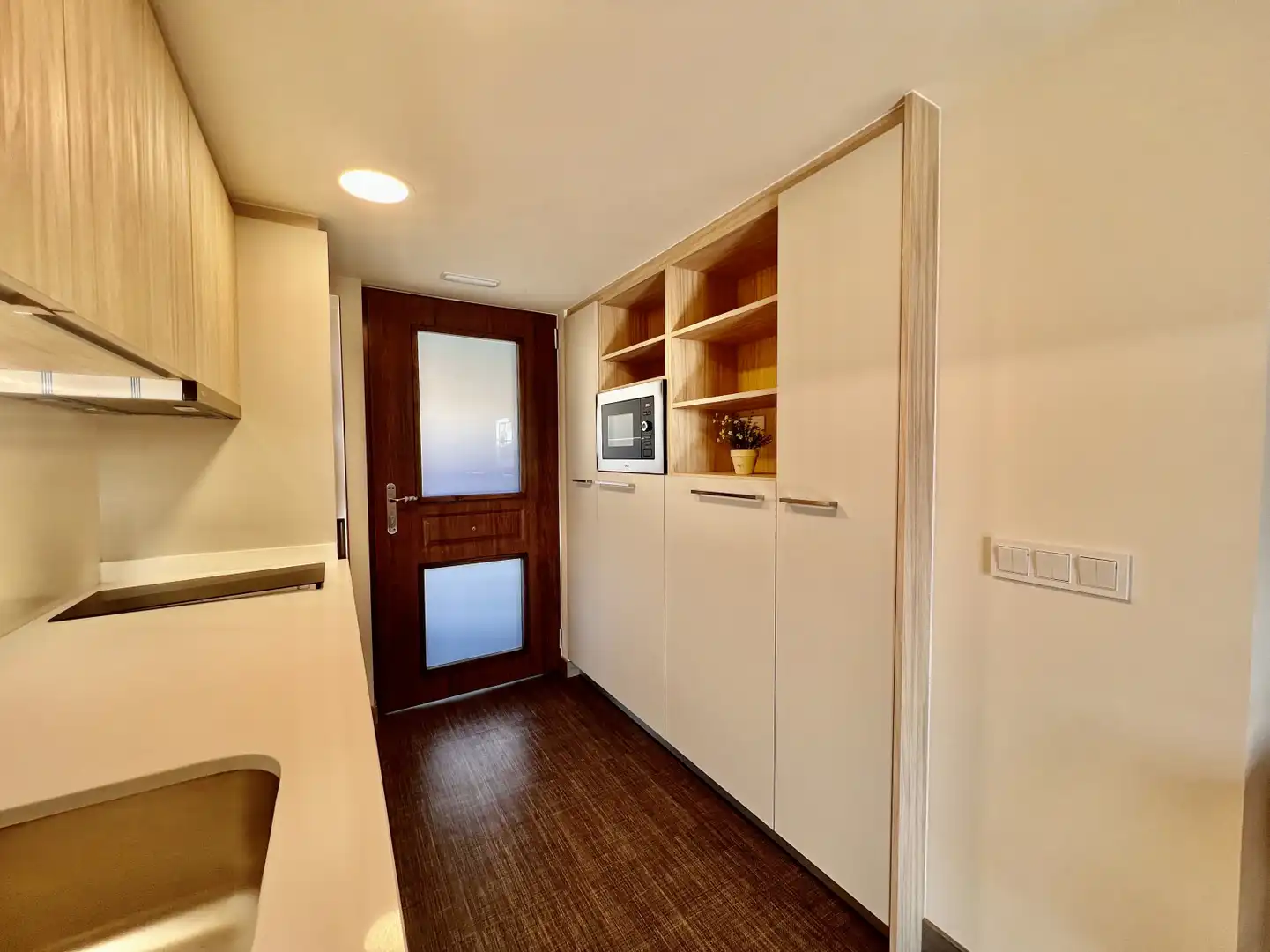 Kitchen of Flat for rent in Marina de Cudeyo  with Heating, Terrace and Furnished