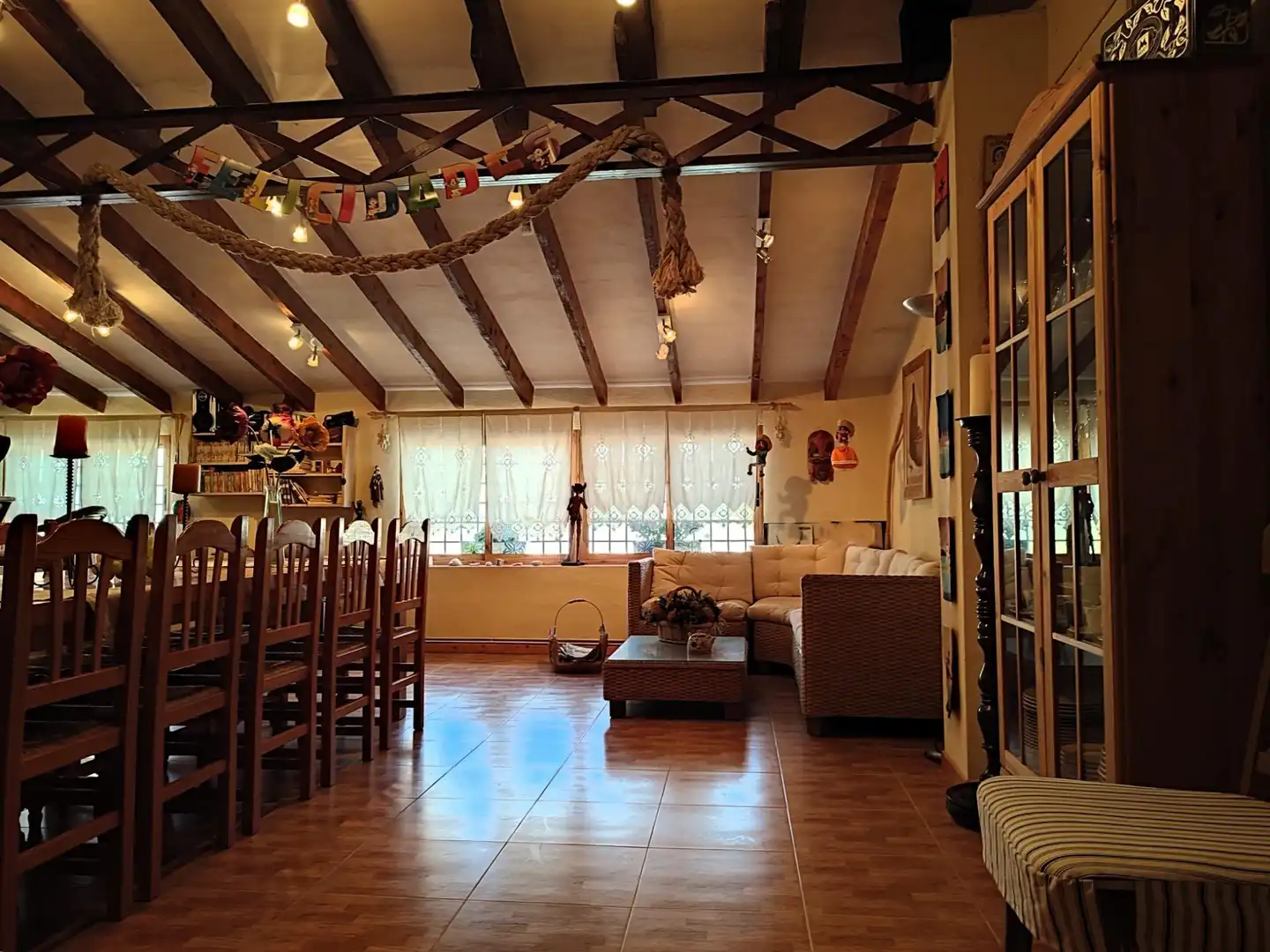 Sala d'estar de Casa o xalet en venda en La Romana amb Aire condicionat, Calefacció i Jardí privat