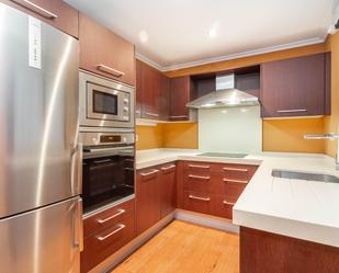 Kitchen of Flat for sale in Oviedo   with Heating, Terrace and Storage room
