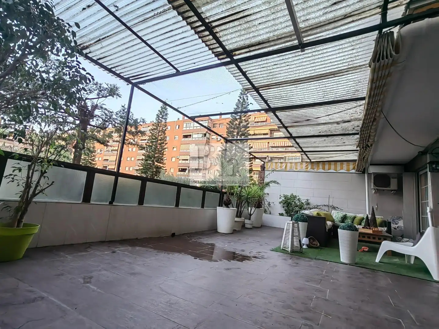 Terrace of Flat for sale in Málaga  with Air Conditioner, Private garden and Terrace
