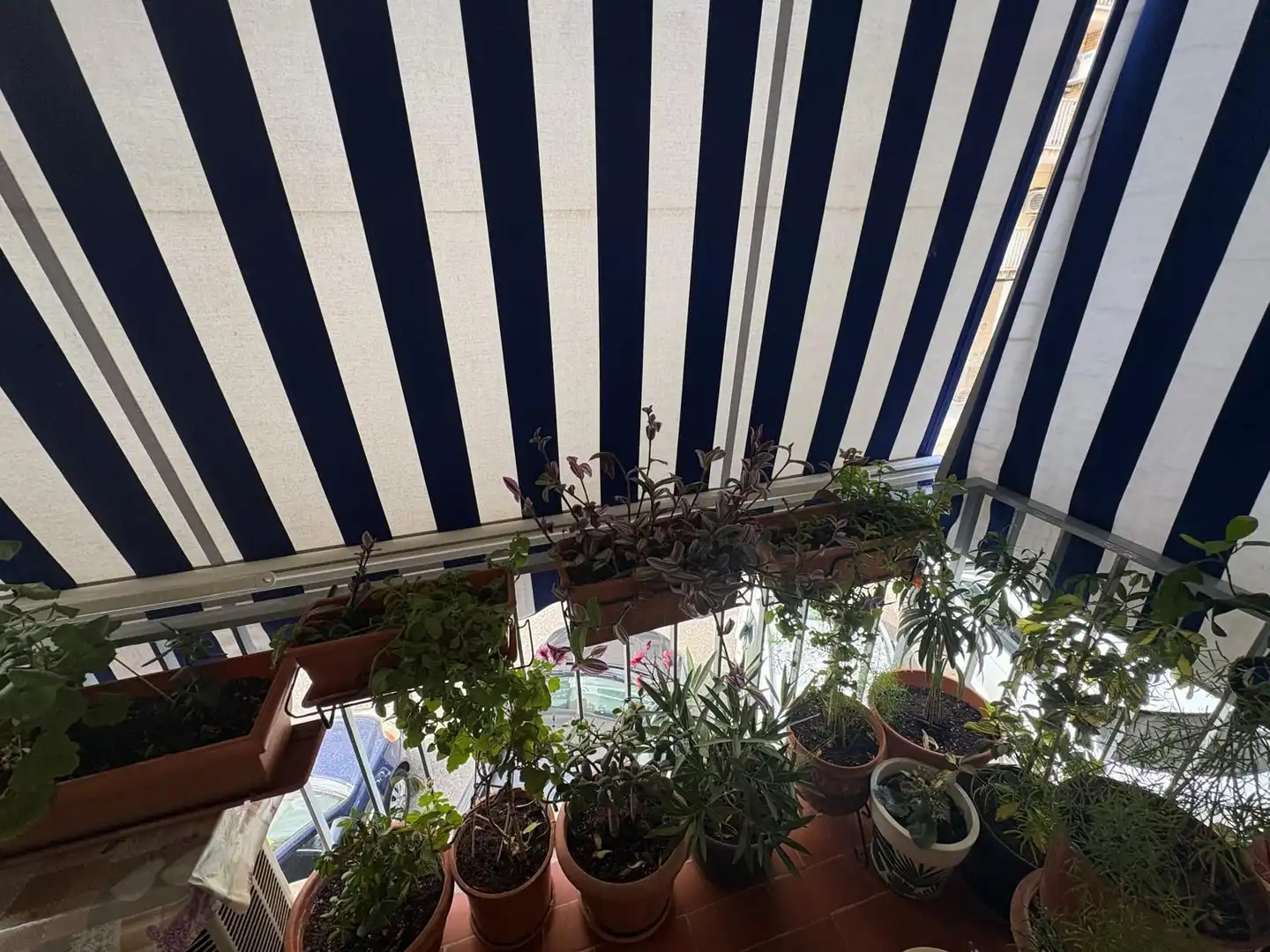 Balcony of Flat for sale in Alcoy / Alcoi  with Air Conditioner and Storage room