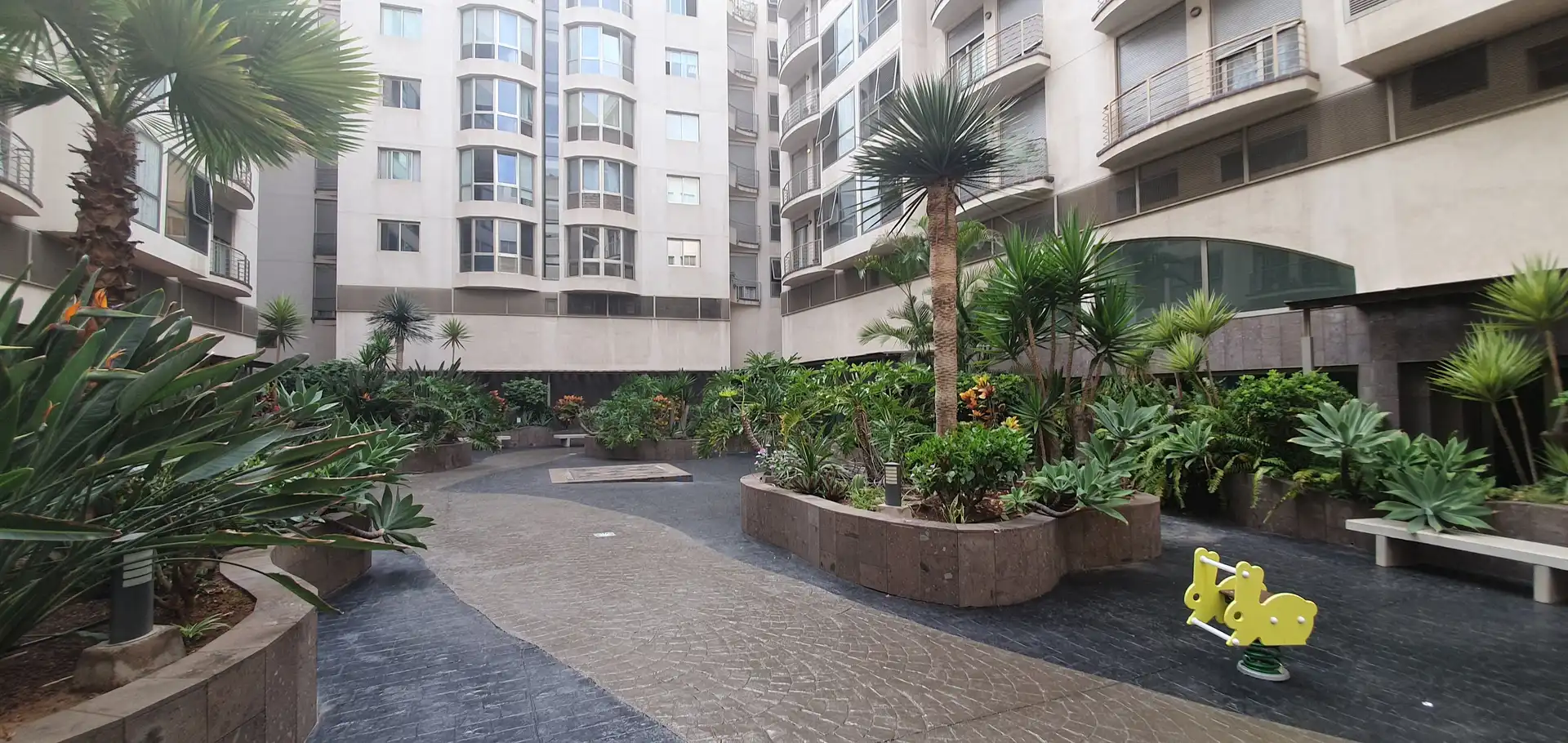 Terrace of Flat for rent in Santa Cruz de Tenerife  with Private garden, Parquet flooring and Terrace