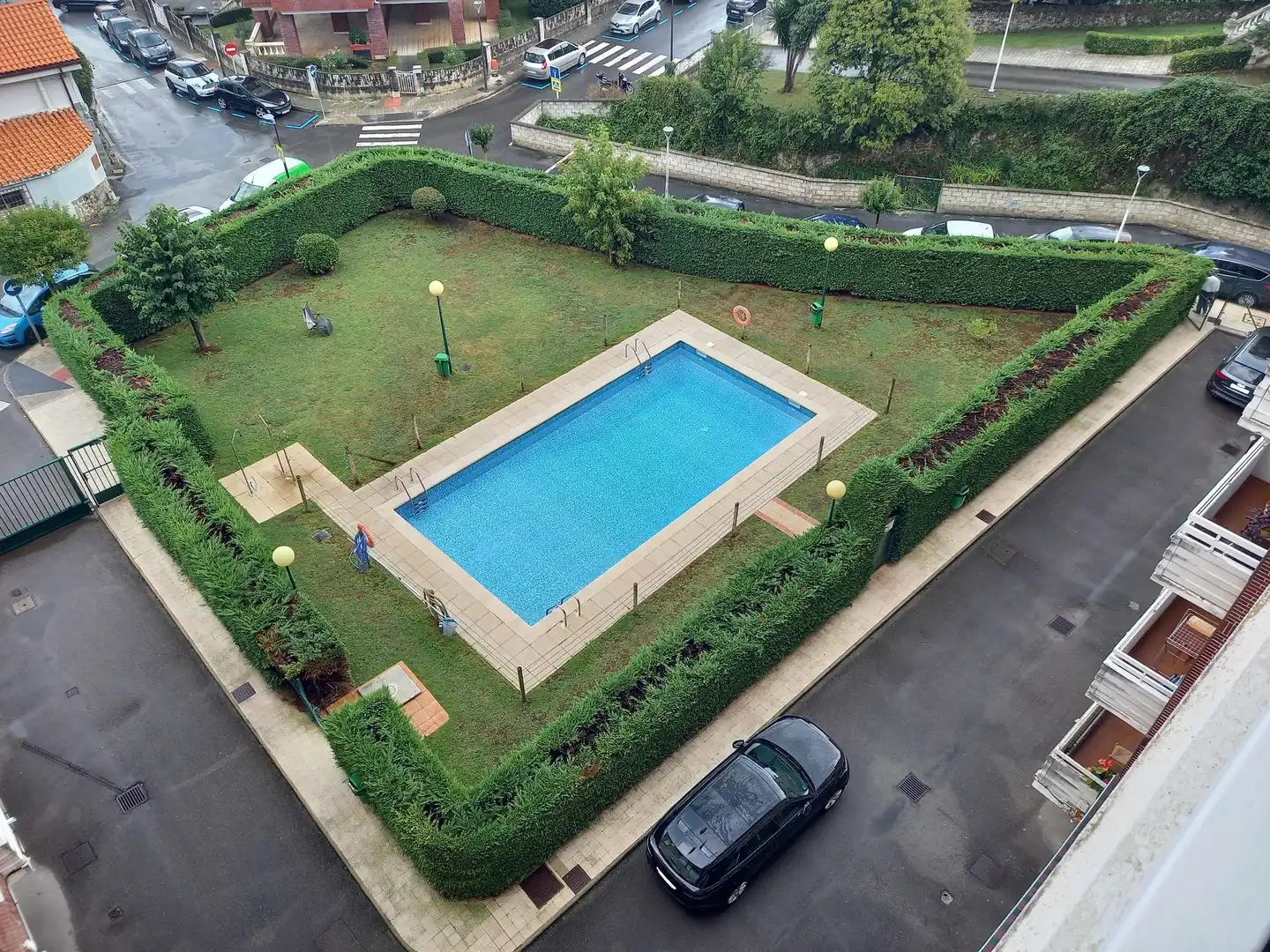 Swimming pool of Flat for sale in Castro-Urdiales  with Heating, Terrace and Storage room