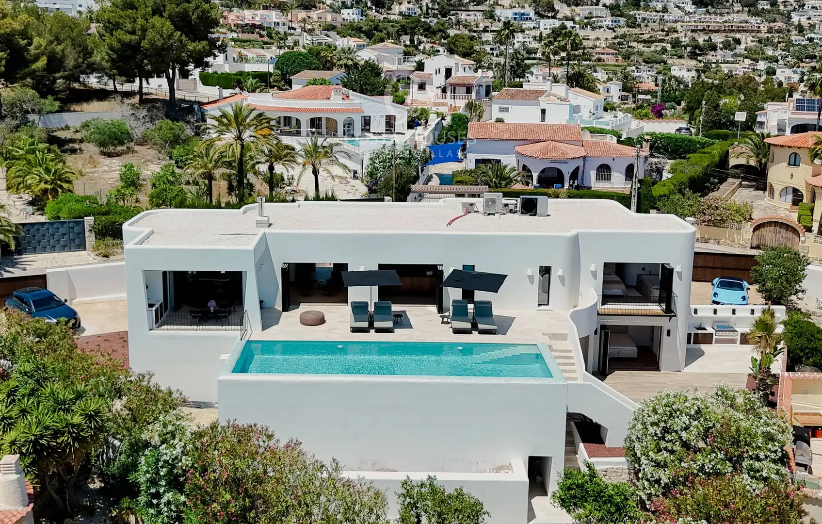 Vista exterior de Casa o chalet en venta en Benissa con Aire acondicionado, Calefacción y Jardín privado