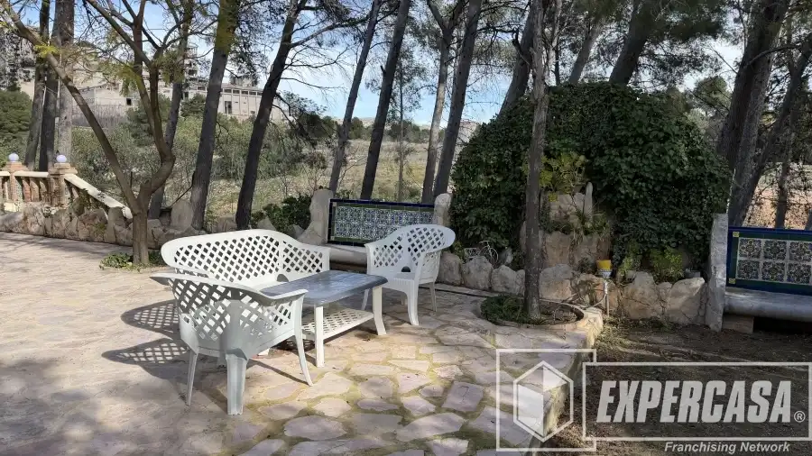 Terrassa de Finca rústica en venda en Buñol amb Aire condicionat, Calefacció i Terrassa