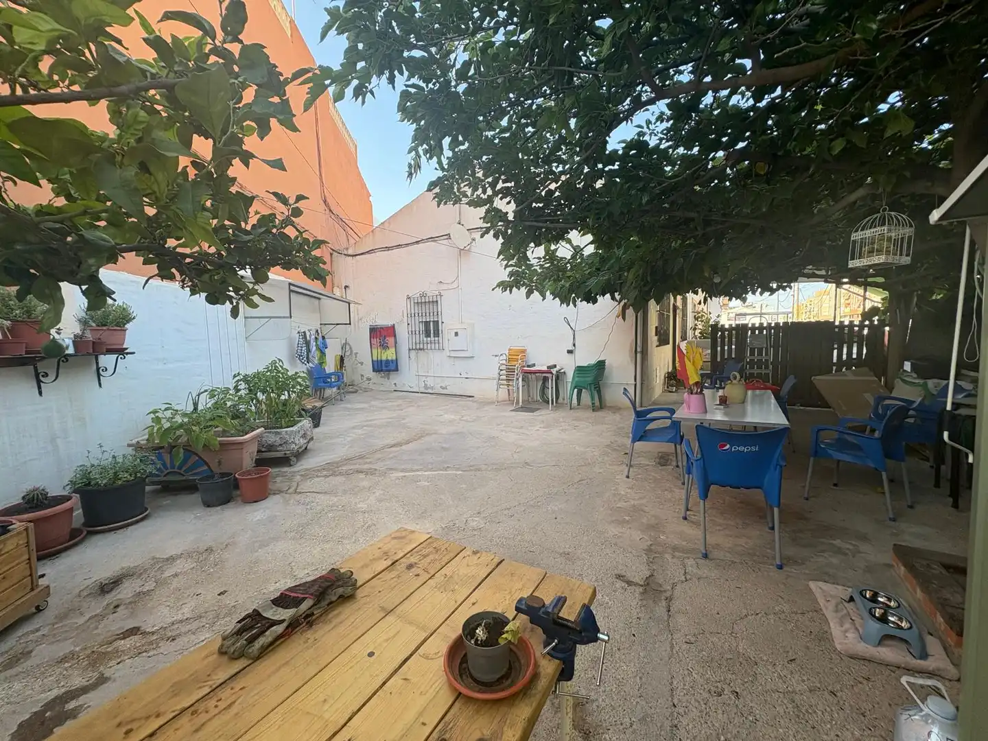 Außenansicht von Haus oder Chalet zum Verkauf in El Campello mit Klimaanlage, Terrasse und Möbliert