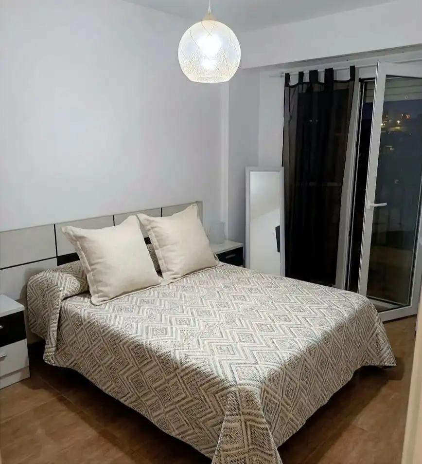 Bedroom of Flat for sale in Alicante / Alacant  with Air Conditioner, Parquet flooring and Furnished