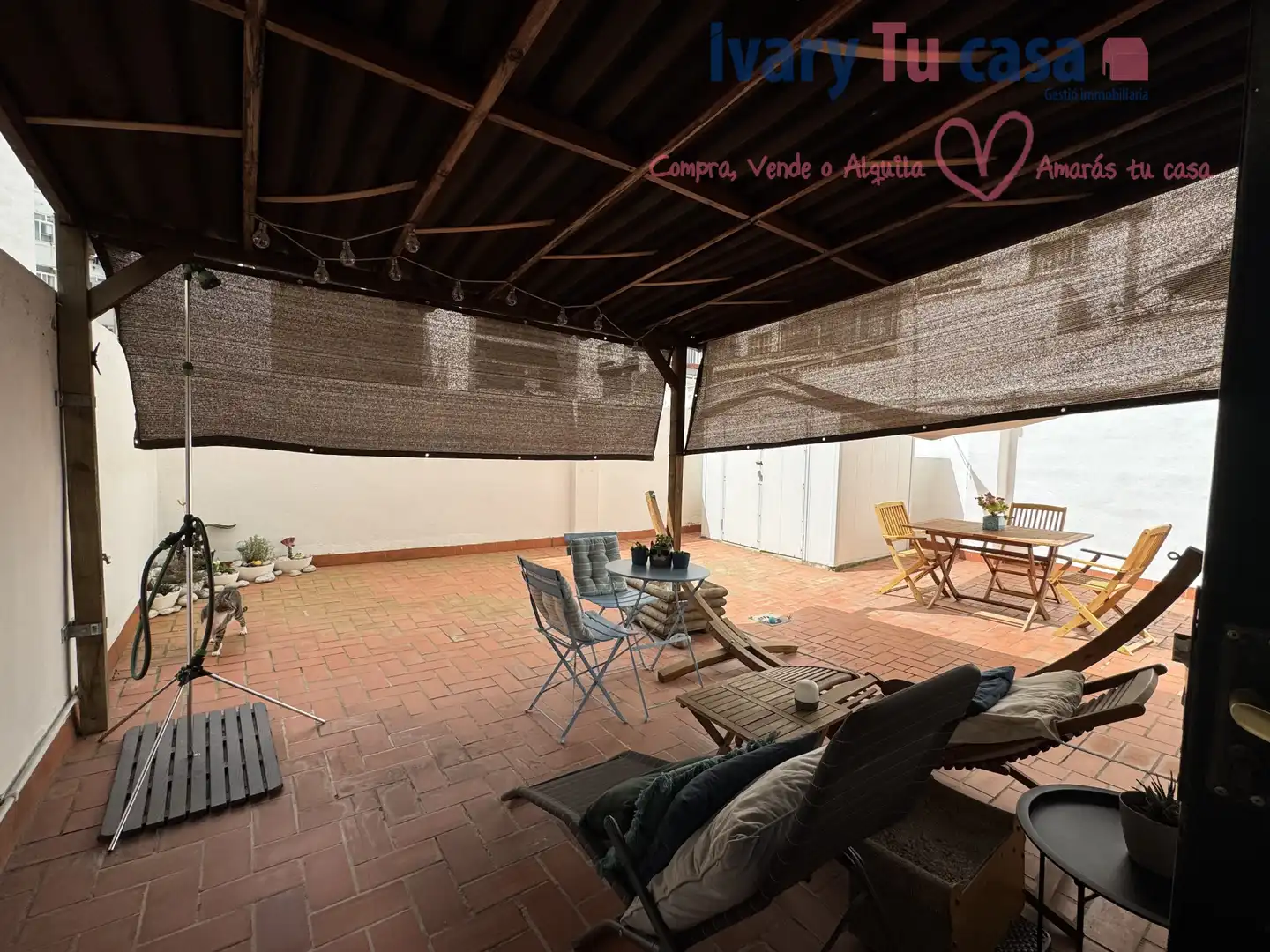 Terraza de Piso en venta en Castellón de la Plana / Castelló de la Plana con Calefacción, Terraza y Balcón