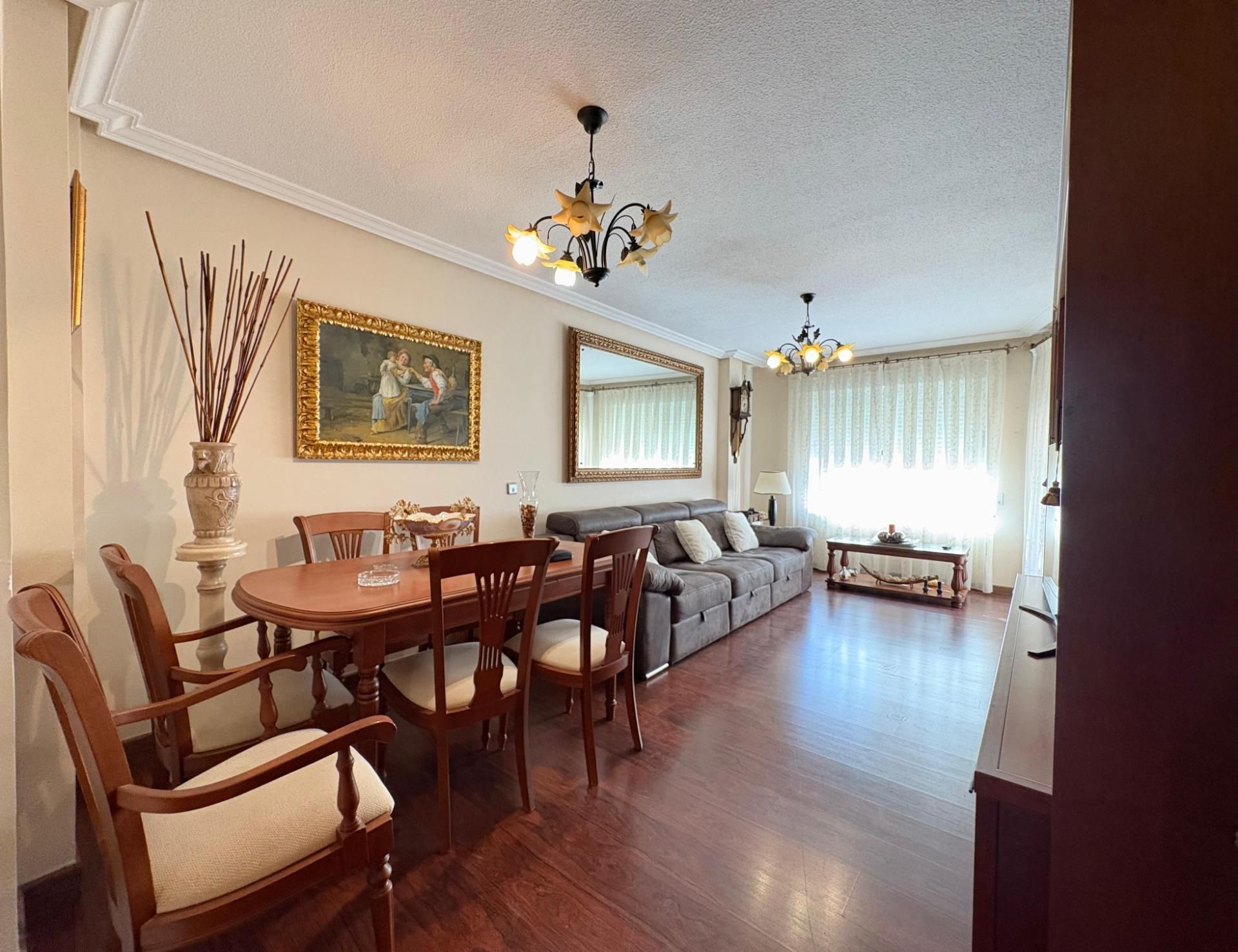 Living room of Flat for sale in  Murcia Capital  with Air Conditioner, Heating and Storage room