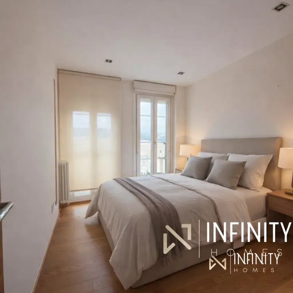 Bedroom of Flat for rent in Bilbao   with Air Conditioner, Heating and Private garden