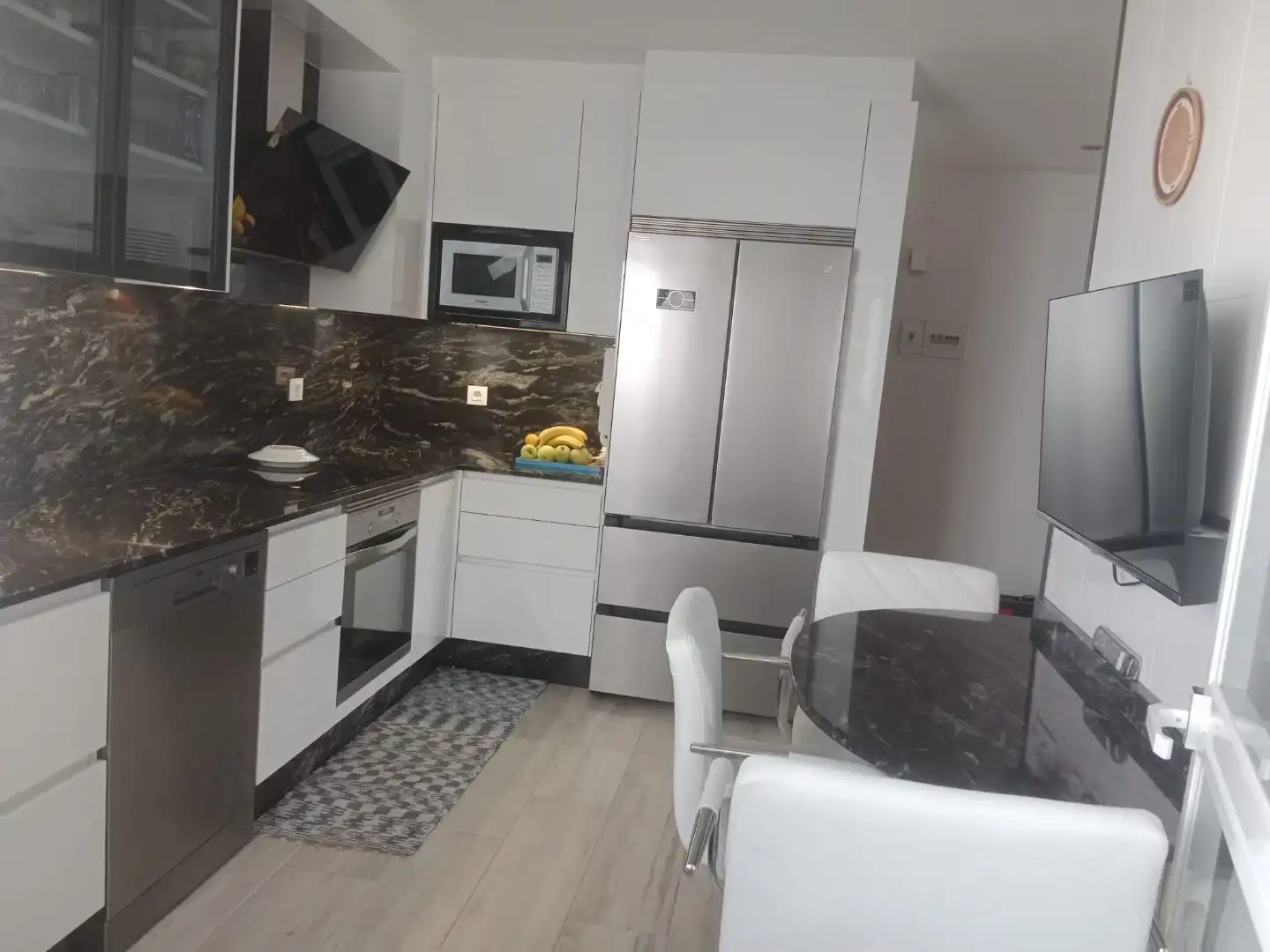 Kitchen of Flat for sale in Cambre   with Heating, Storage room and Furnished