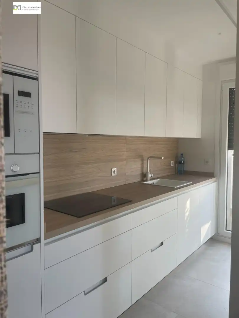 Kitchen of Flat for rent in León Capital   with Heating, Parquet flooring and Terrace