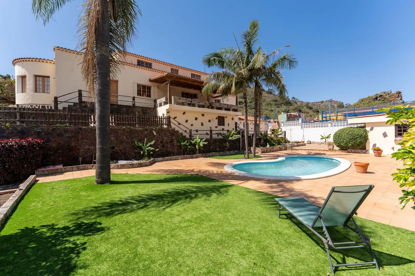 Garden of Houses for sale in Las Palmas de Gran Canaria  with Heating, Private garden and Parquet flooring