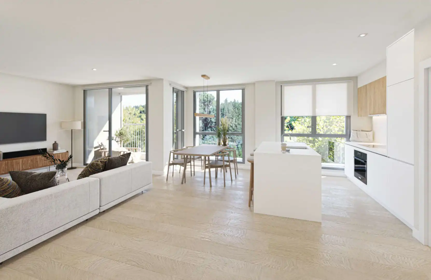 Sala de estar de Ático en venta en A Coruña Capital  con Calefacción, Terraza y Trastero