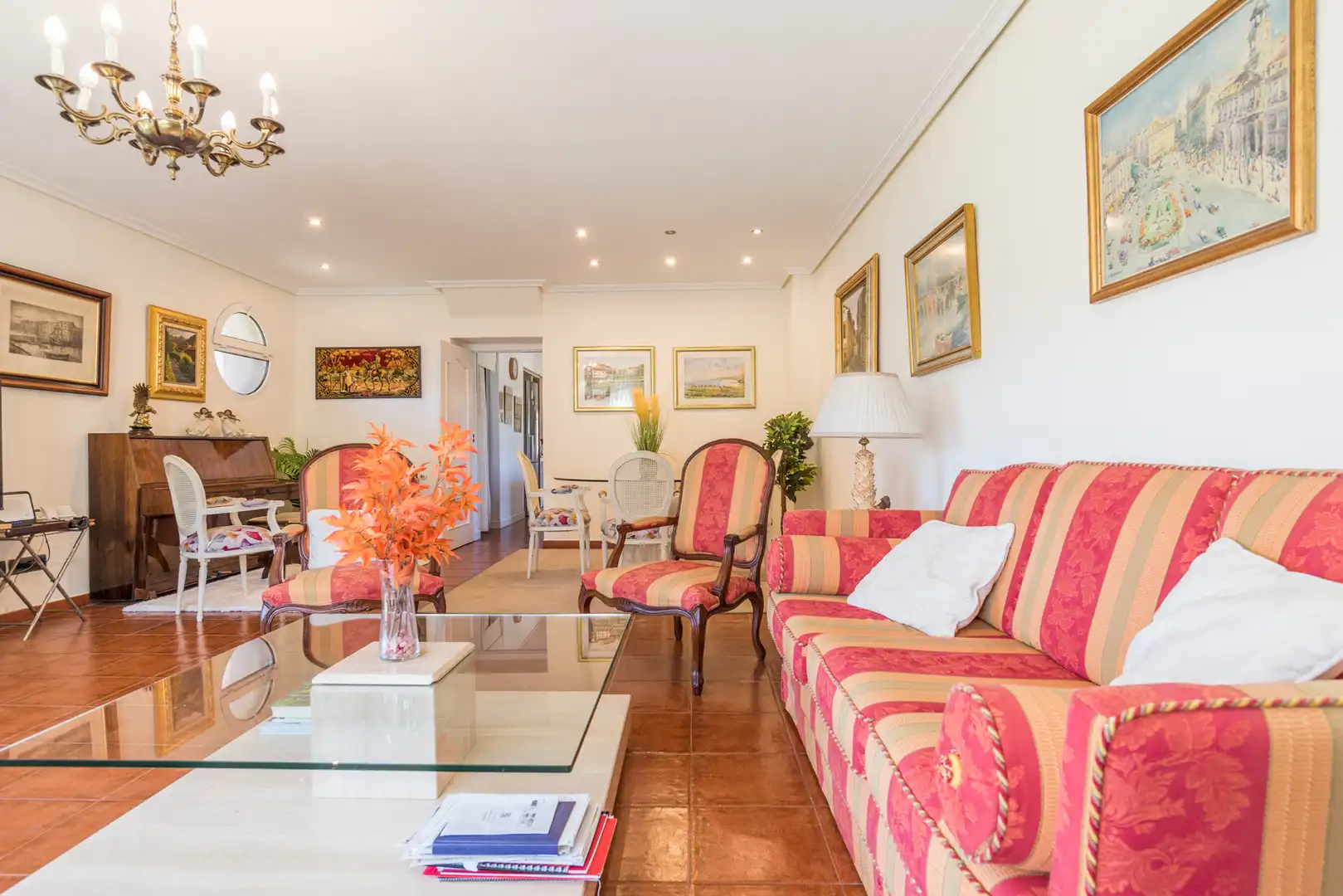 Living room of Houses for sale in Collado Villalba  with Air Conditioner, Heating and Private garden