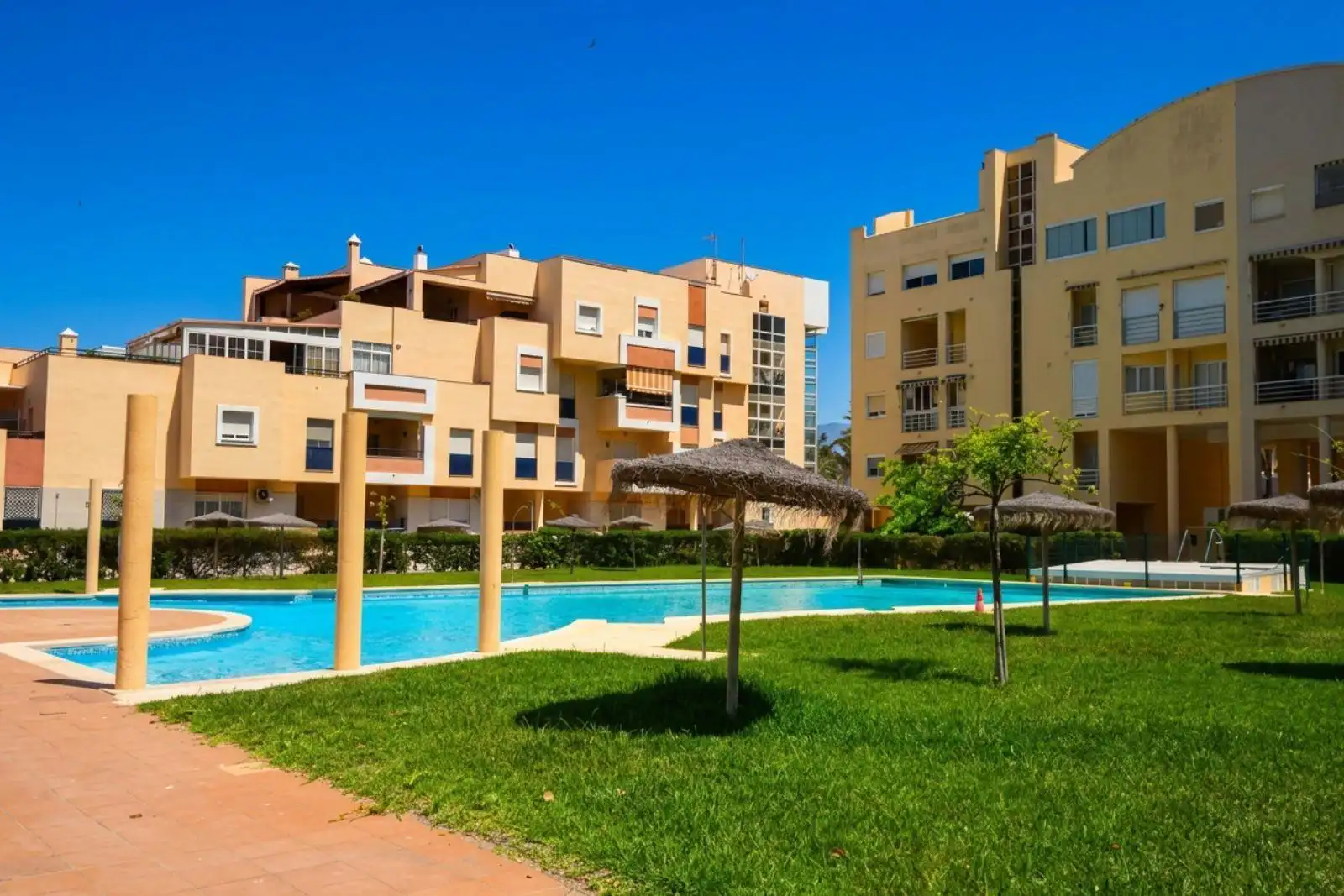 Exterior view of Flat for sale in El Ejido  with Air Conditioner, Heating and Private garden