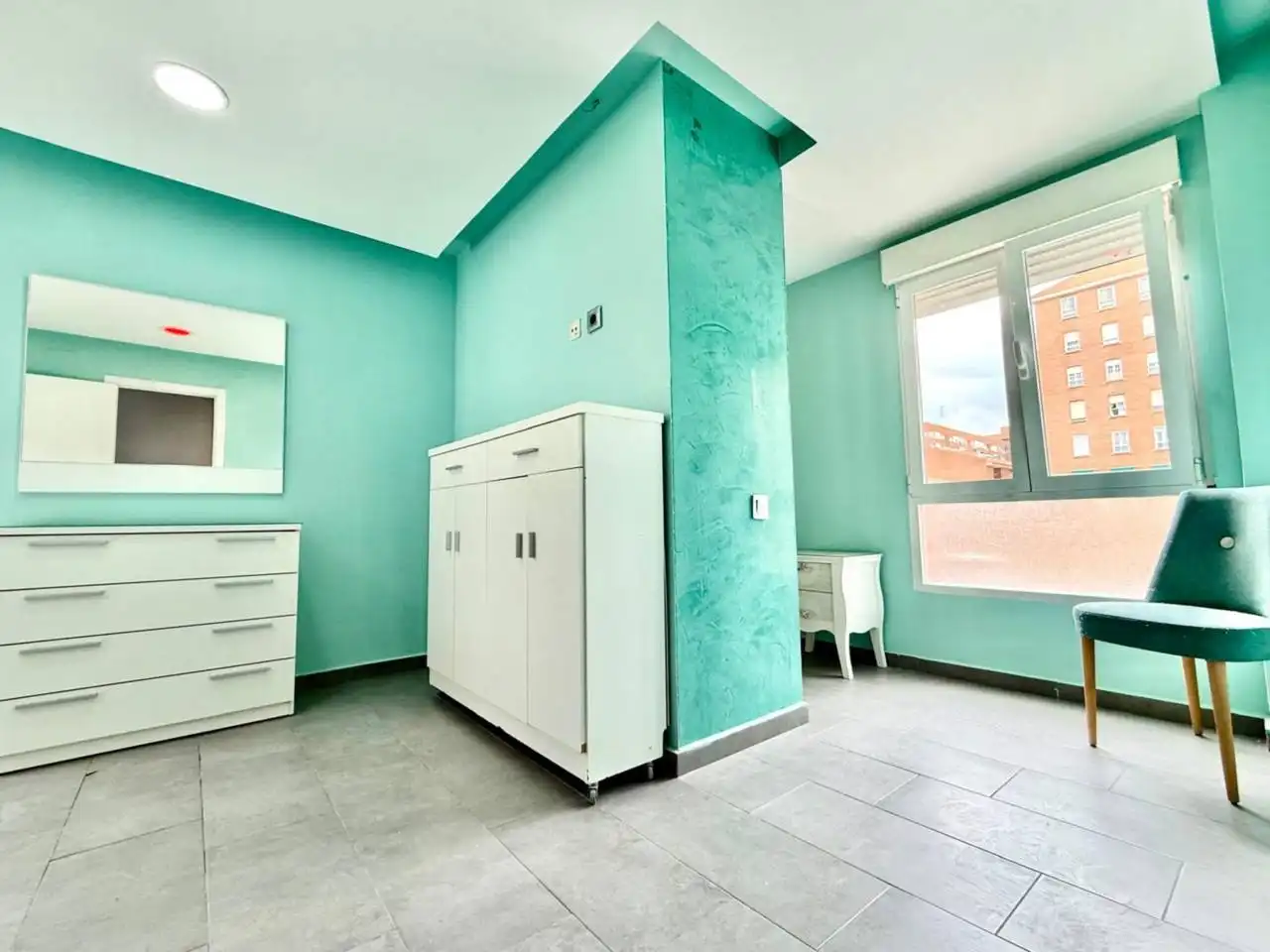 Bedroom of Flat for rent in Toledo  with Air Conditioner, Heating and Terrace