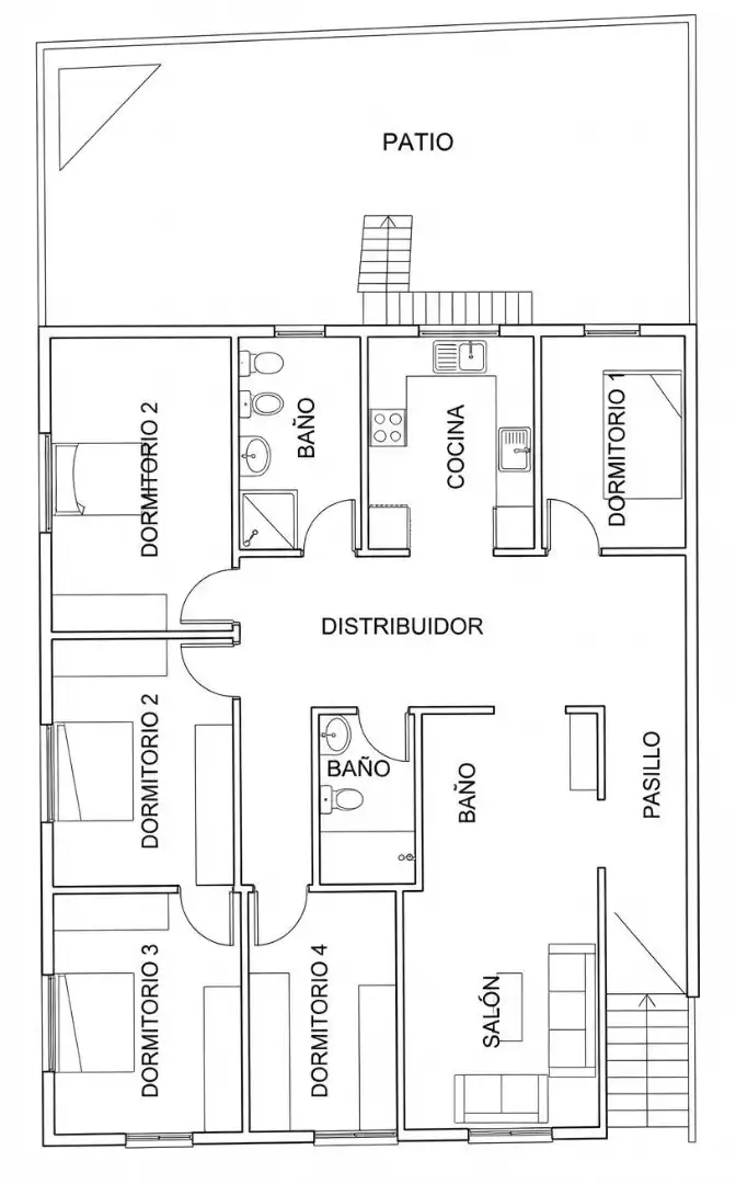 Flat for sale in Argamasilla de Calatrava  with Air Conditioner, Heating and Storage room