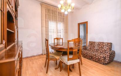 Dining room of Apartment for sale in  Barcelona Capital  with Parquet flooring, Terrace and Balcony