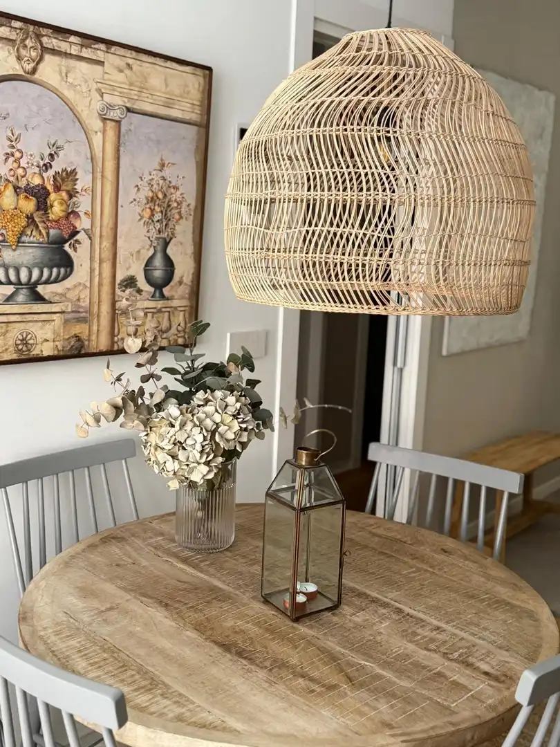 Comedor de Apartamento de alquiler en León Capital  con Calefacción, Parquet y Amueblado