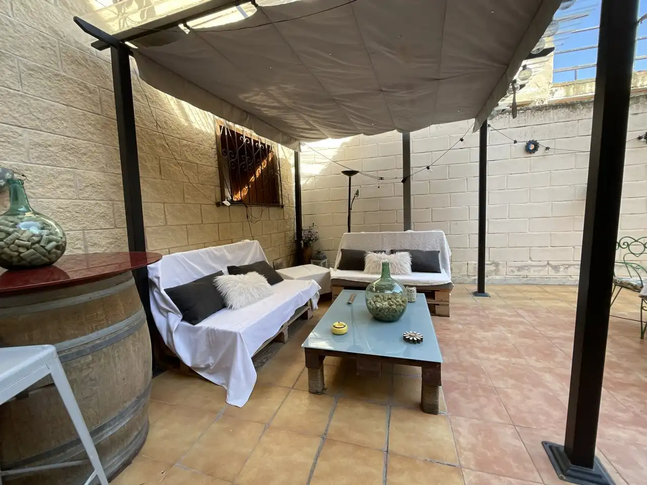 Terraza de Casa o chalet en venta en Bañares con Calefacción, Trastero y Amueblado