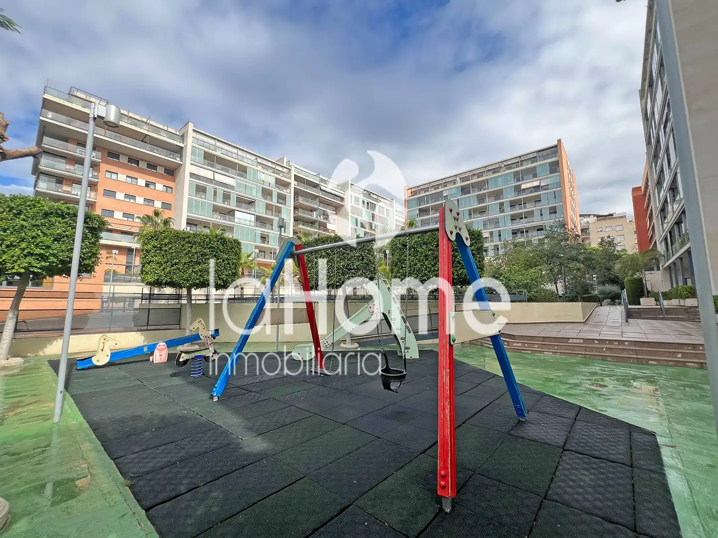 Parking of Apartments for rent in Paterna  with Air Conditioner, Terrace and Furnished