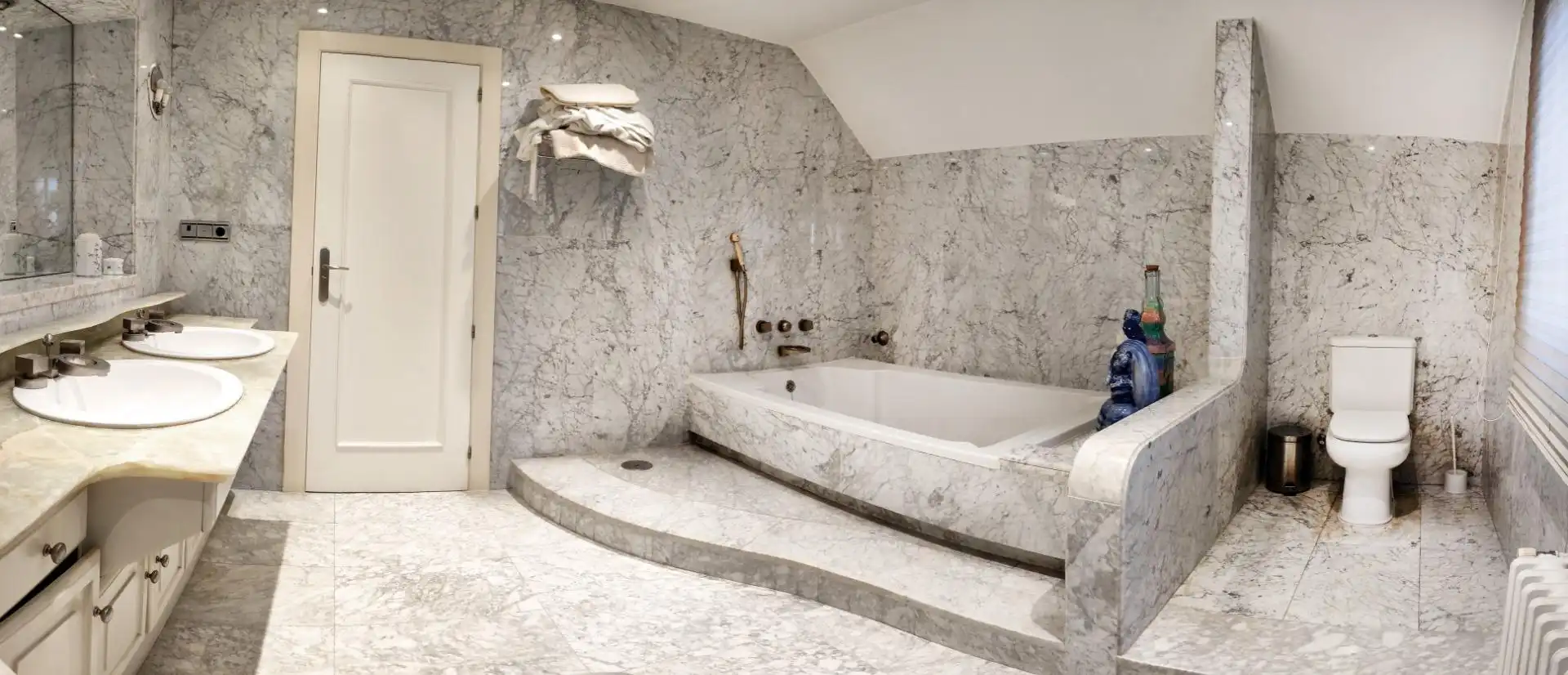 Baño de Casa o chalet en venta en Murcia con Aire acondicionado, Jardín privado y Terraza