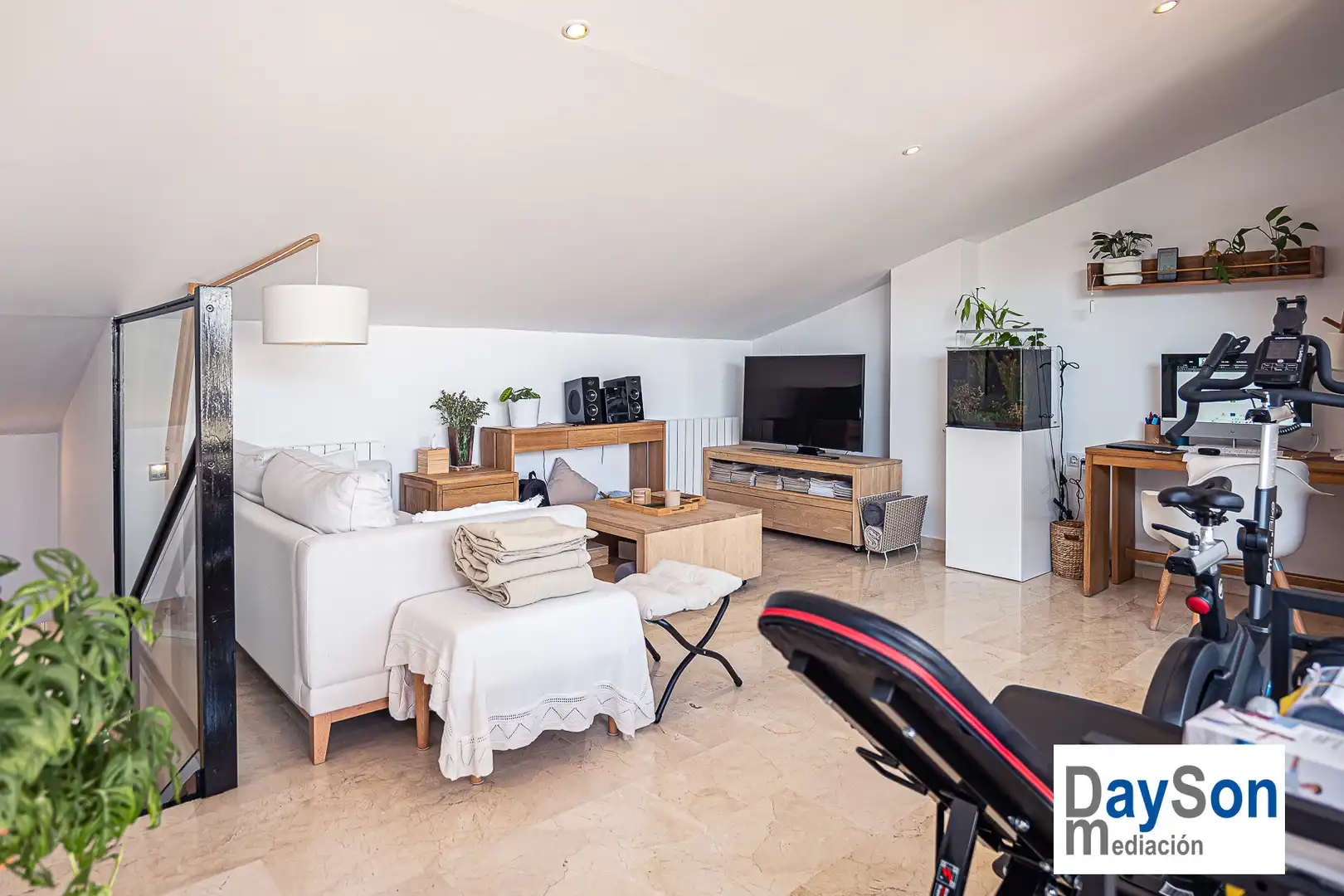 Sala de estar de Piso en venta en Alcalá la Real con Aire acondicionado, Calefacción y Terraza