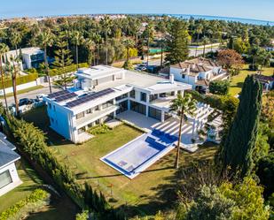 Exterior view of House or chalet for sale in Sotogrande  with Air Conditioner, Private garden and Terrace