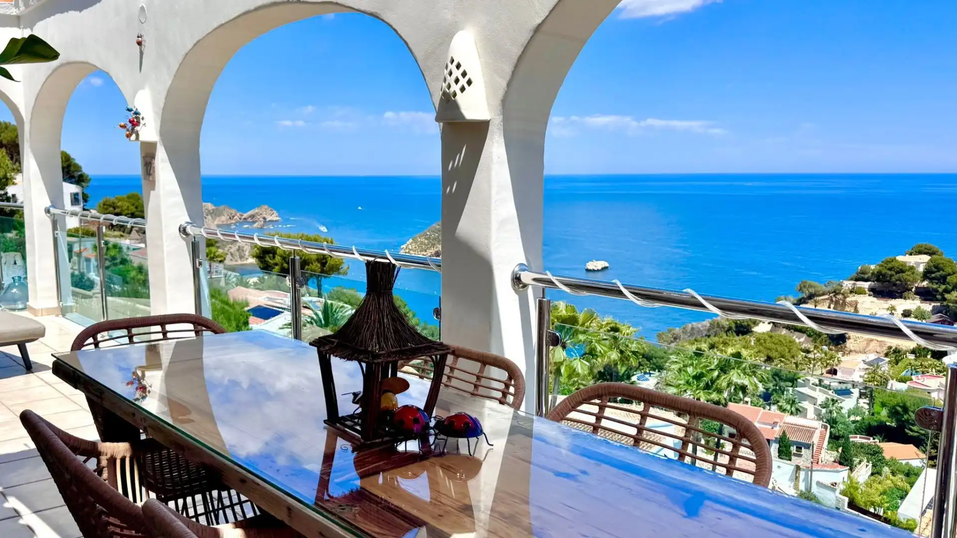 Terrace of Houses for sale in Jávea / Xàbia  with Air Conditioner, Heating and Private garden