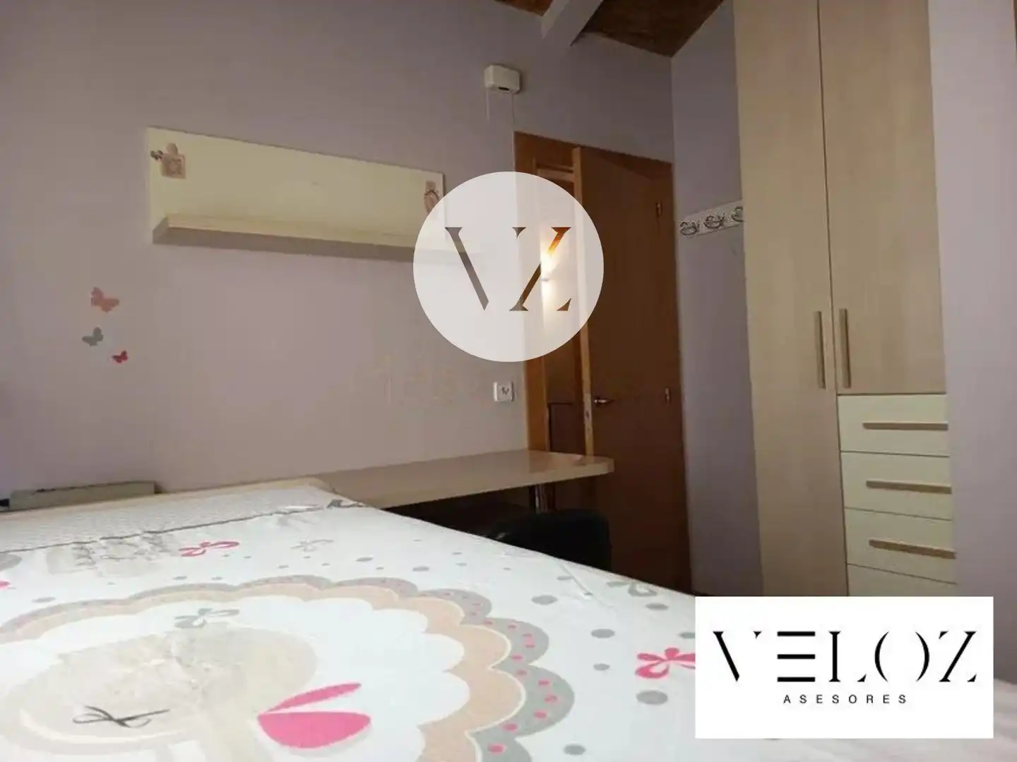 Schlafzimmer von Maisonette zur Miete in Salamanca mit Heizung und Waschmaschine