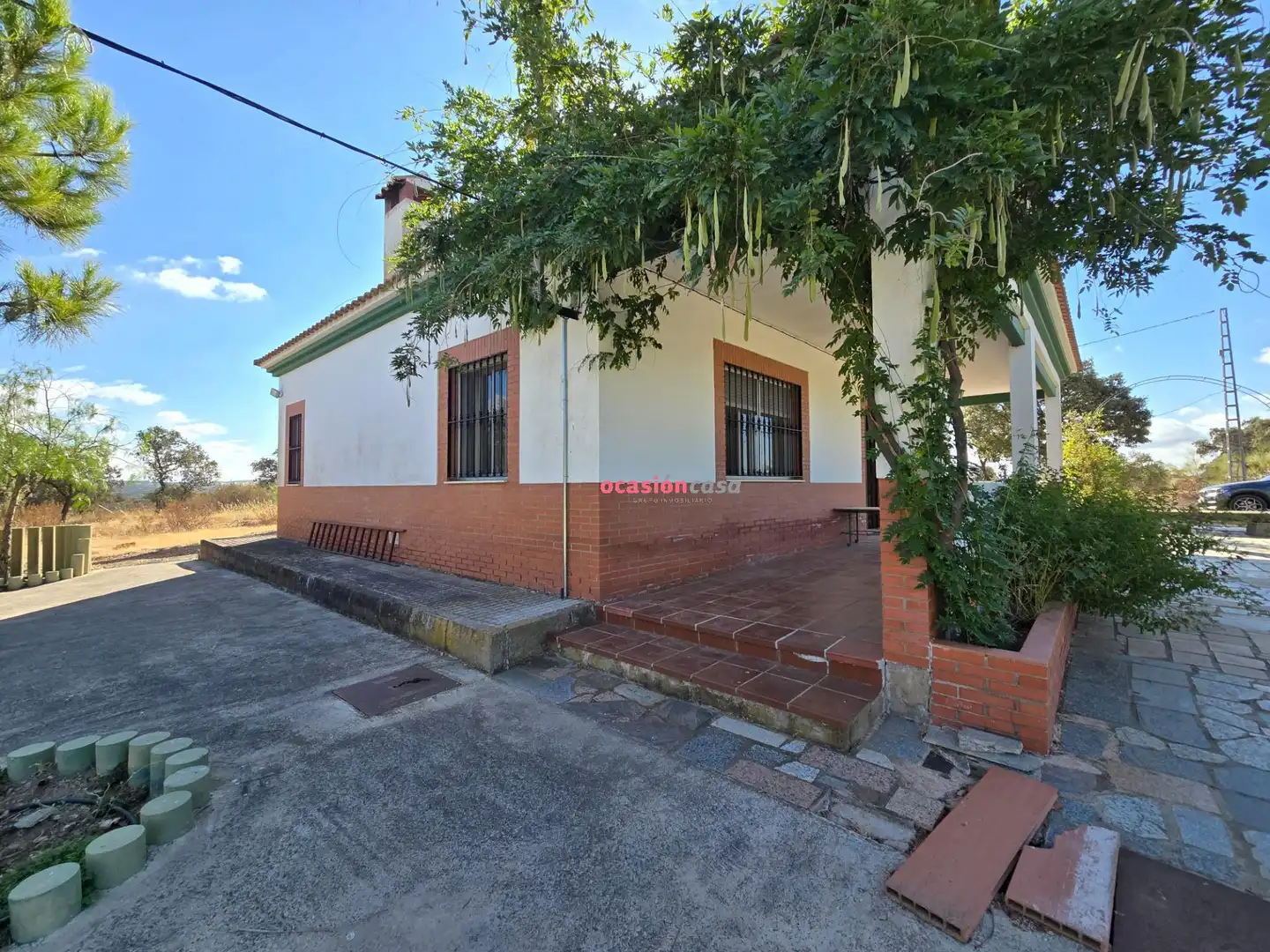 Vista exterior de Casa o xalet en venda en Alcaracejos amb Traster i Piscina