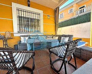 Terrace of Single-family semi-detached for sale in Punta Umbría  with Air Conditioner, Heating and Private garden