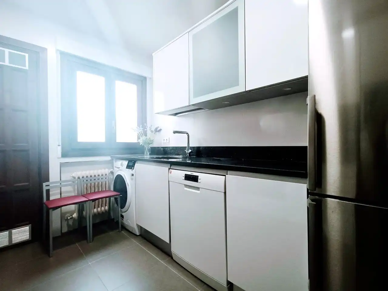 Kitchen of Flat for rent in El Escorial  with Heating, Terrace and Furnished