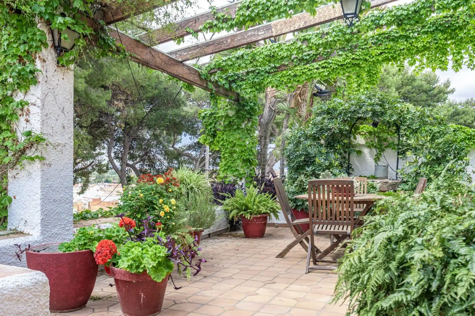 Terrace of Houses for rent in El Puig de Santa Maria  with Heating, Private garden and Terrace