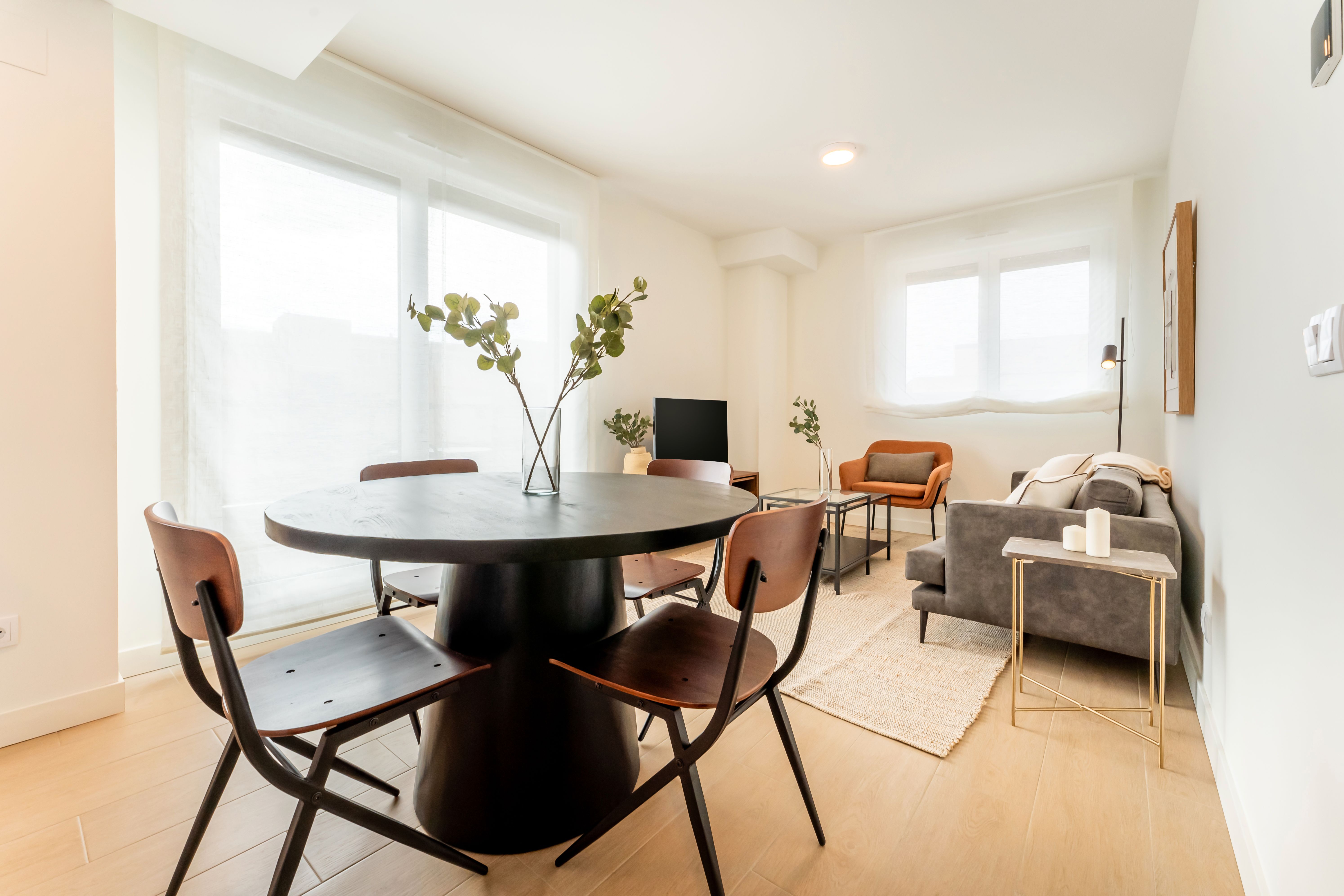 Living room of Flat to rent in Alcalá de Henares  with Terrace, Storage room and Furnished