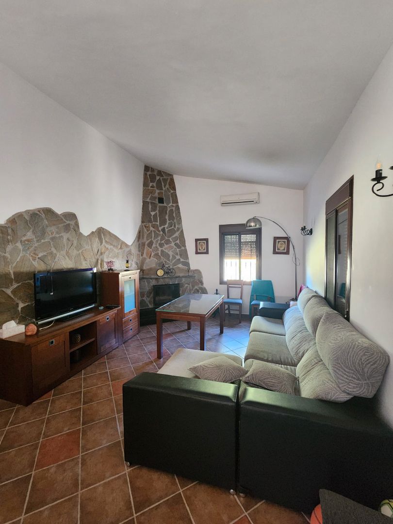 Living room of House or chalet to rent in Coín  with Private garden, Terrace and Swimming Pool