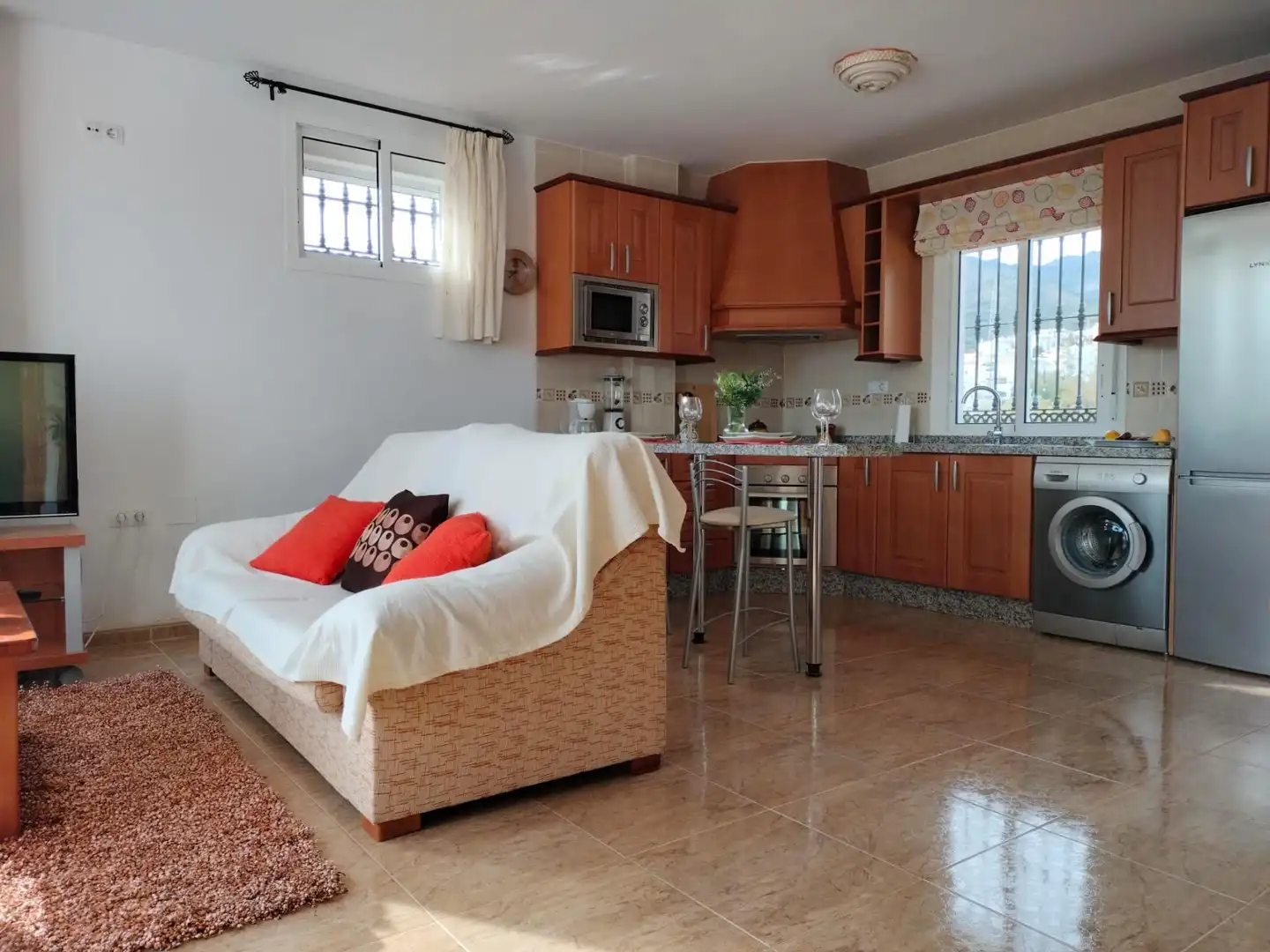Sala de estar de Casa o chalet en venta en Benalmádena con Aire acondicionado, Calefacción y Jardín privado