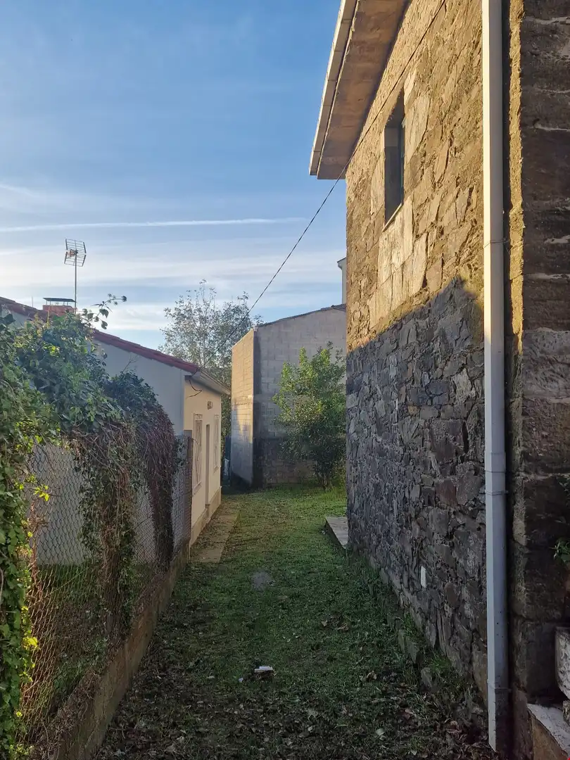Exterior view of Houses for sale in Arzúa  with Private garden, Terrace and Furnished