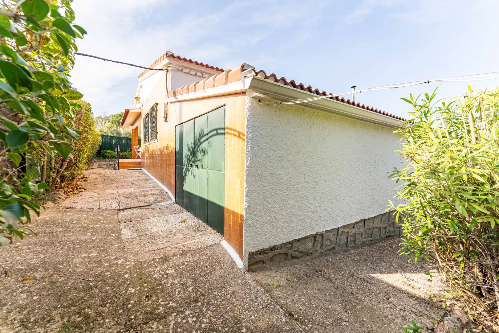 Vista exterior de Casa o chalet en venta en El Álamo con Calefacción, Trastero y Piscina
