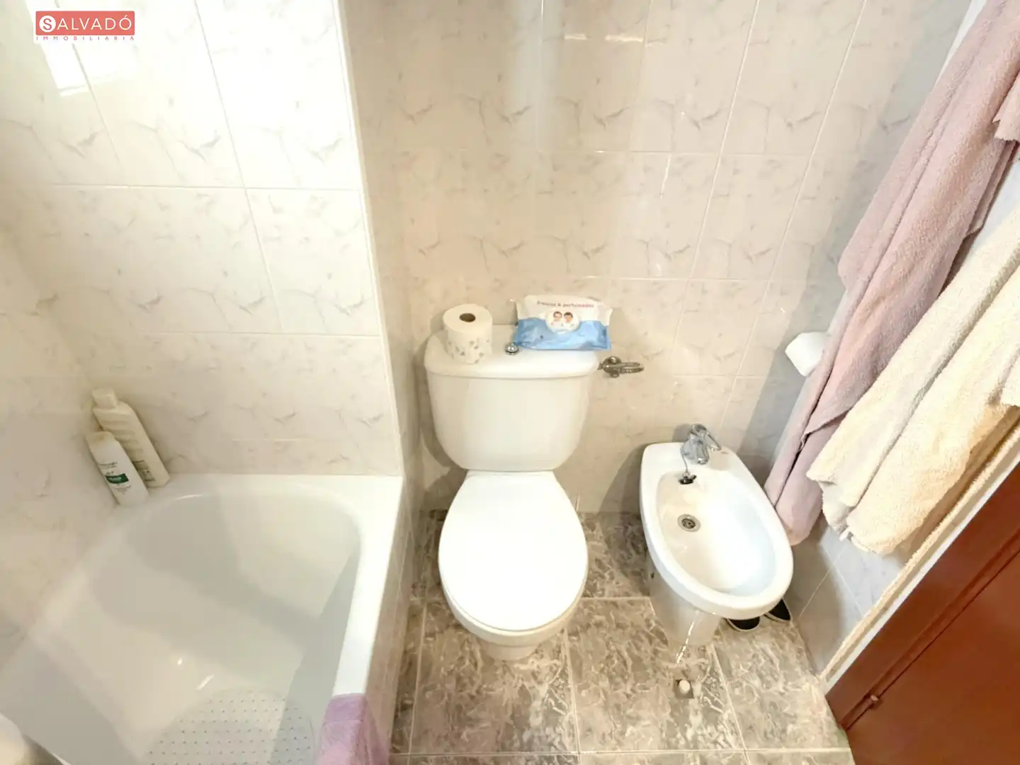 Bathroom of Flat for sale in Cunit  with Air Conditioner, Heating and Storage room