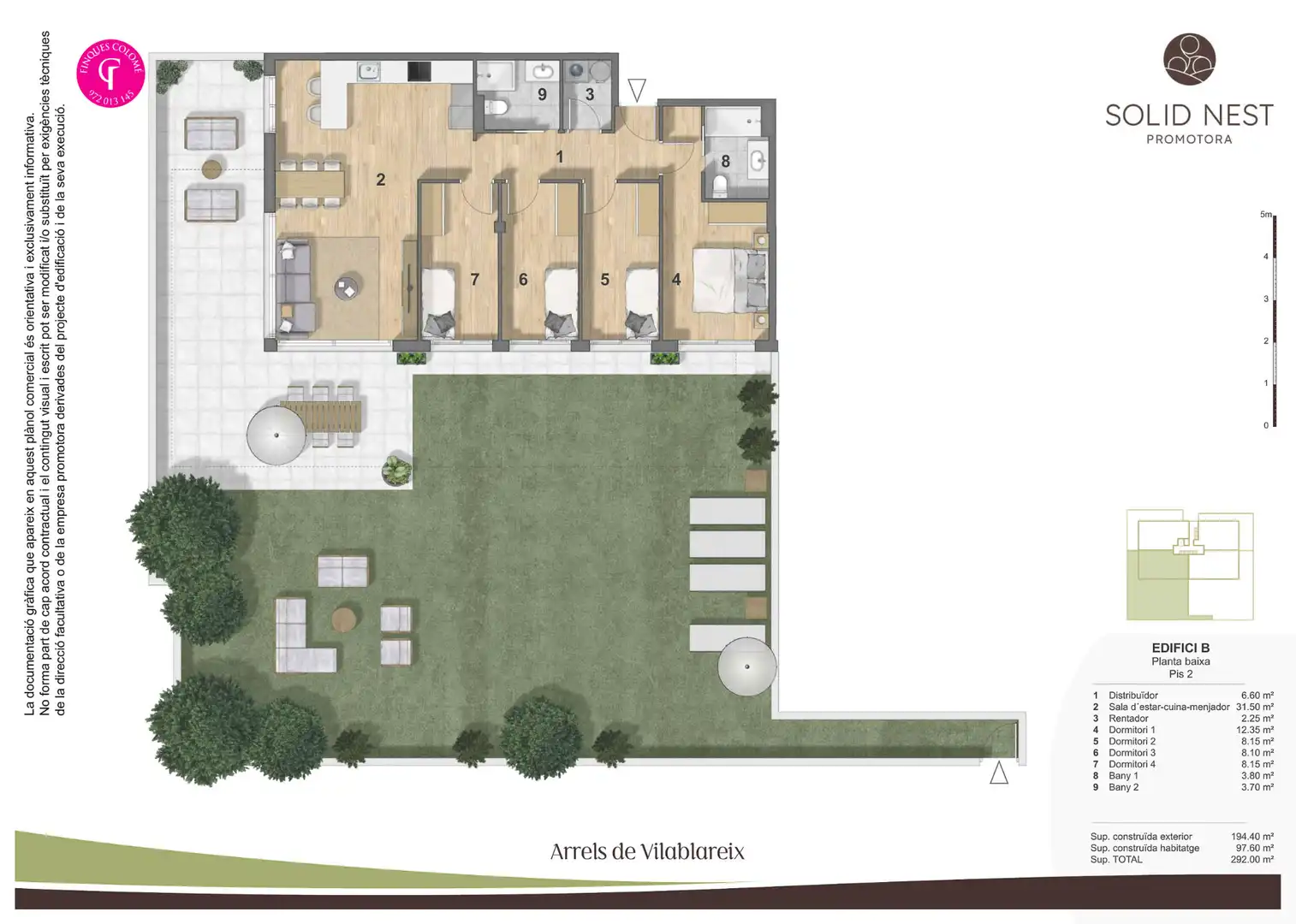 New build Ground floor with terrace for sale in Carrer Francesc Macià 13, imagen 2