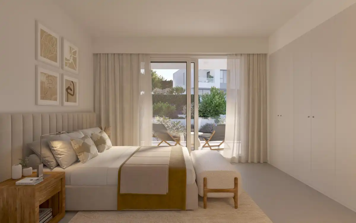 Habitación de Casa adosada en venta en Marbella con Aire acondicionado, Terraza y Piscina