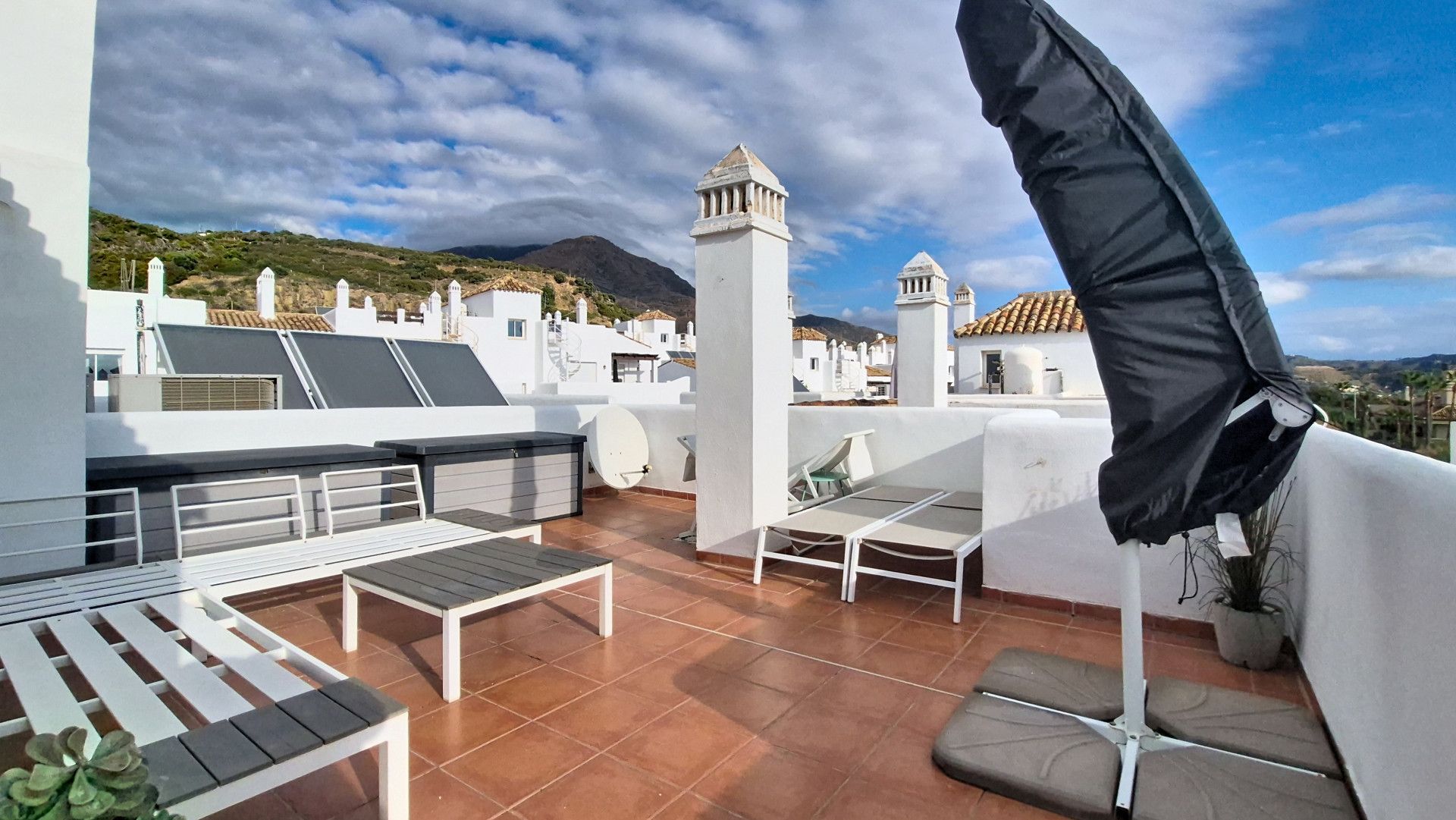 Terrace of Attic for sale in Estepona  with Terrace, Swimming Pool and Community pool