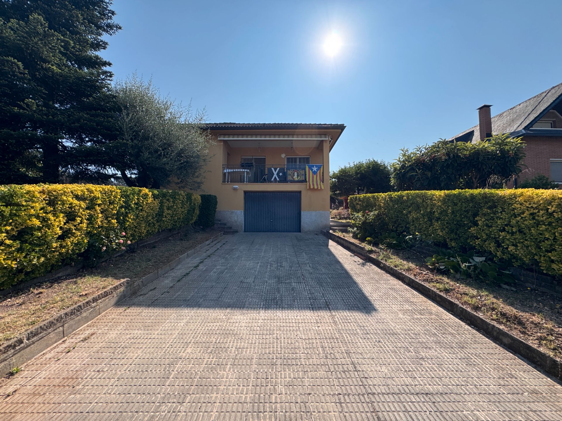 Vista exterior de Casa o xalet en venda en Sant Antoni de Vilamajor amb Aire condicionat, Calefacció i Jardí privat