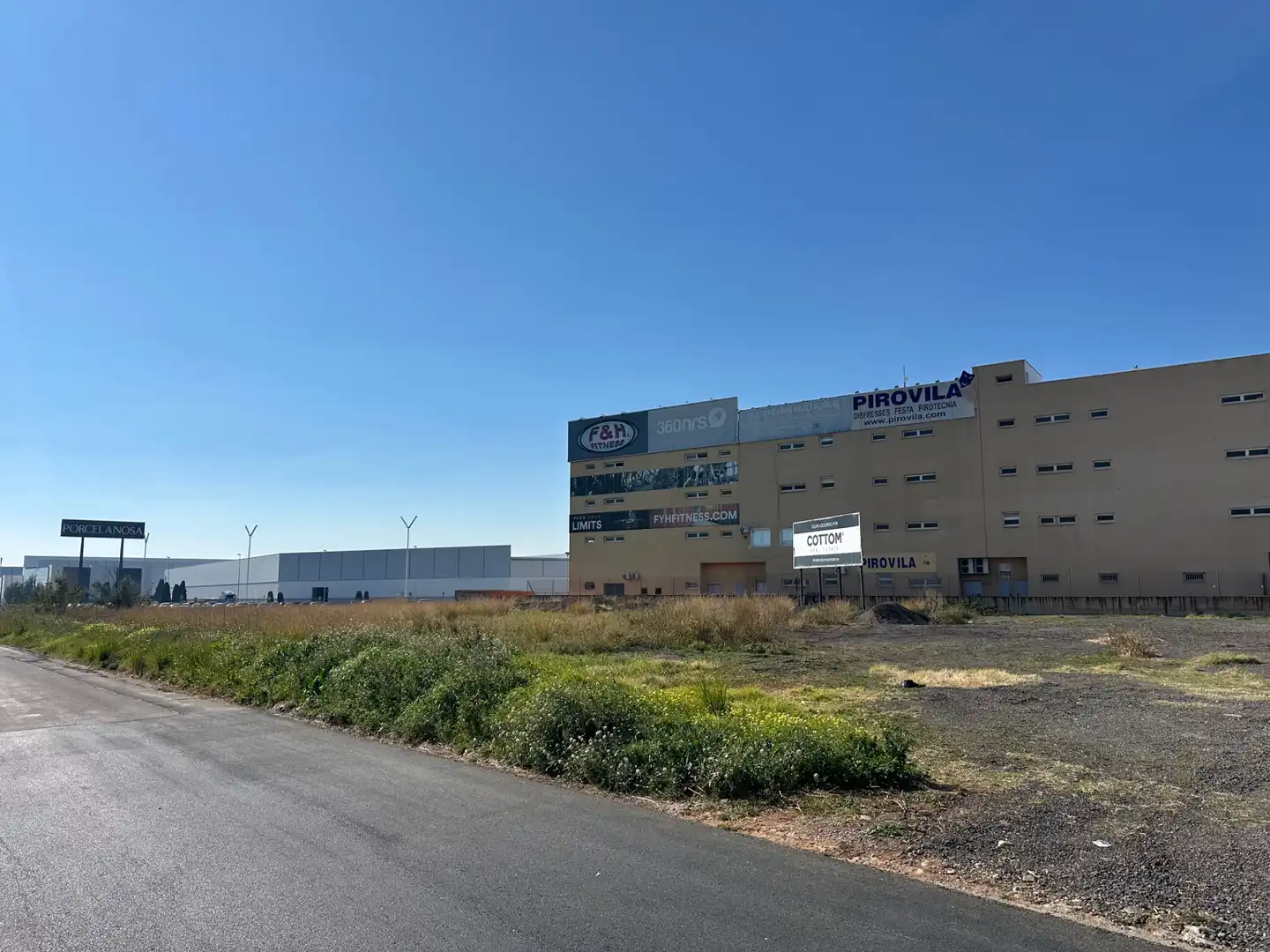 Vista exterior de Terreno industrial en venta en Vila-real