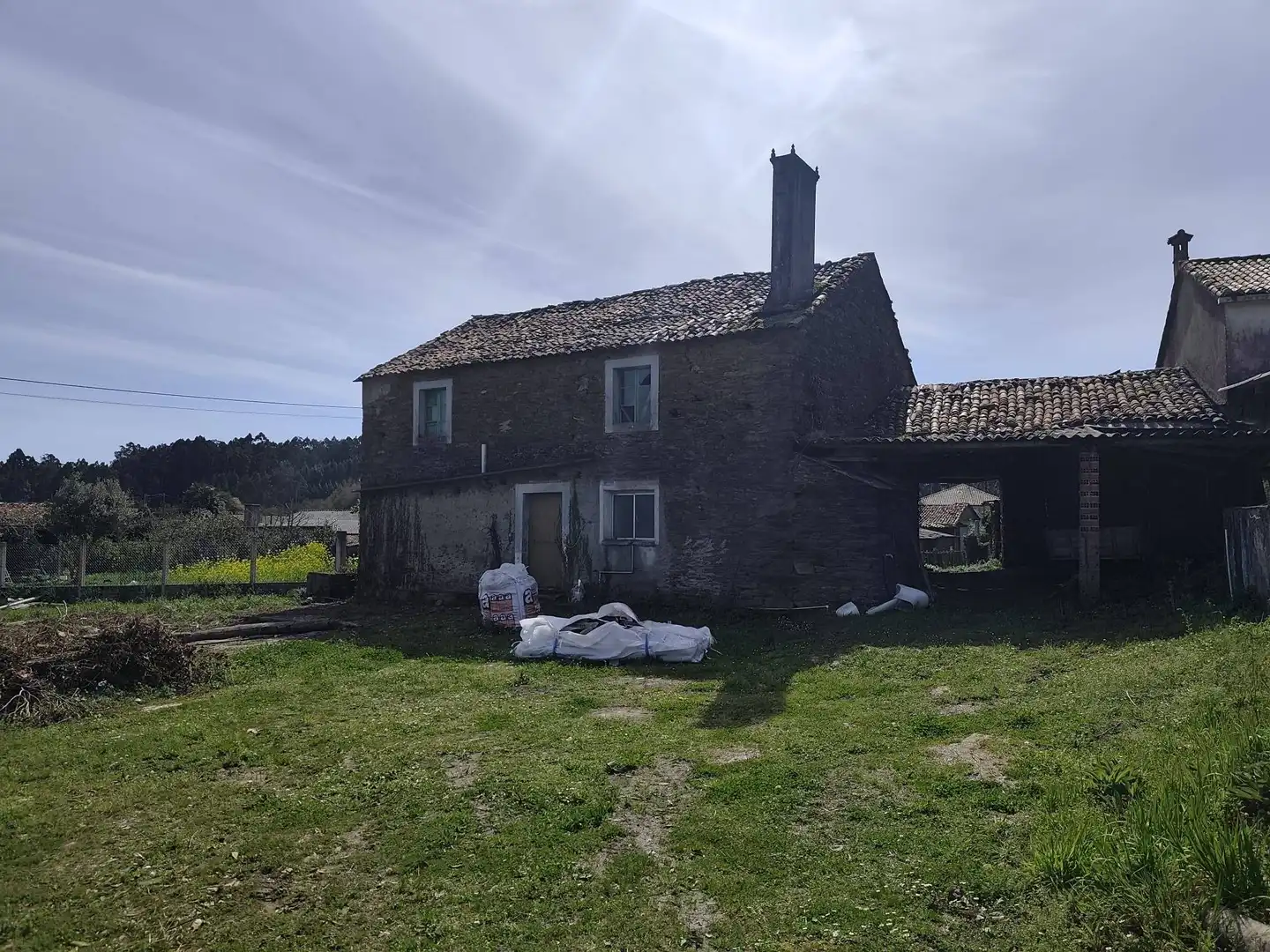 Exterior view of Houses for sale in O Pino 