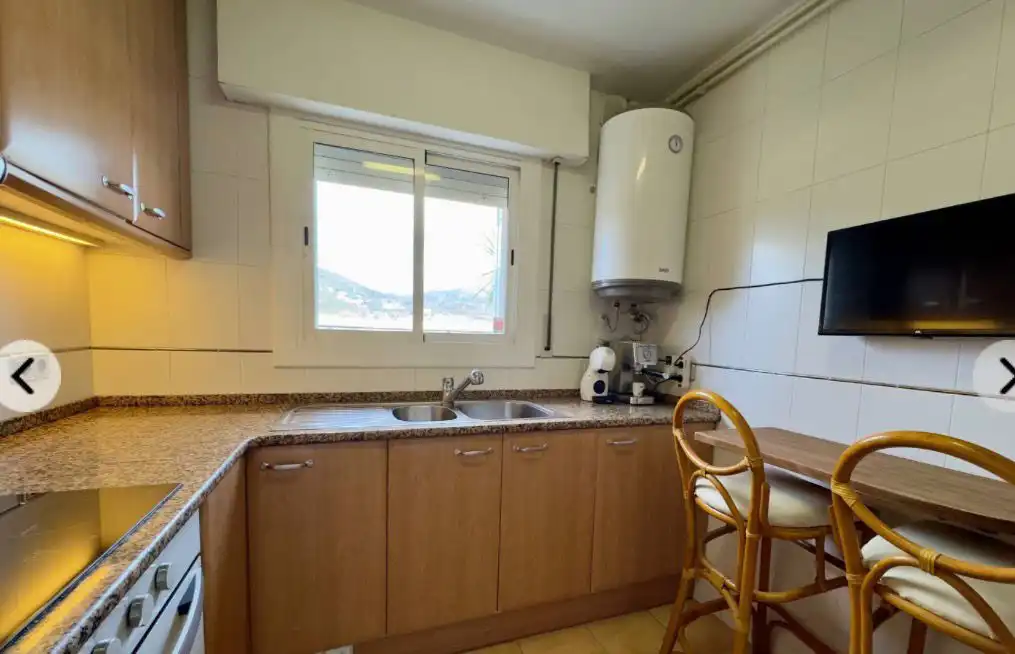 Kitchen of Attic for sale in Pineda de Mar  with Air Conditioner, Heating and Terrace